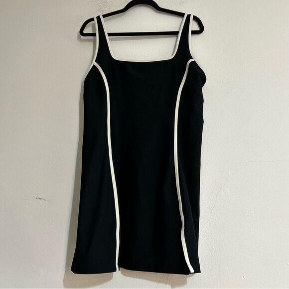 Abercrombie & Fitch YPB SculptLux Mini Athletic Exercise Dress Black Size XL - Picture 2 of 15